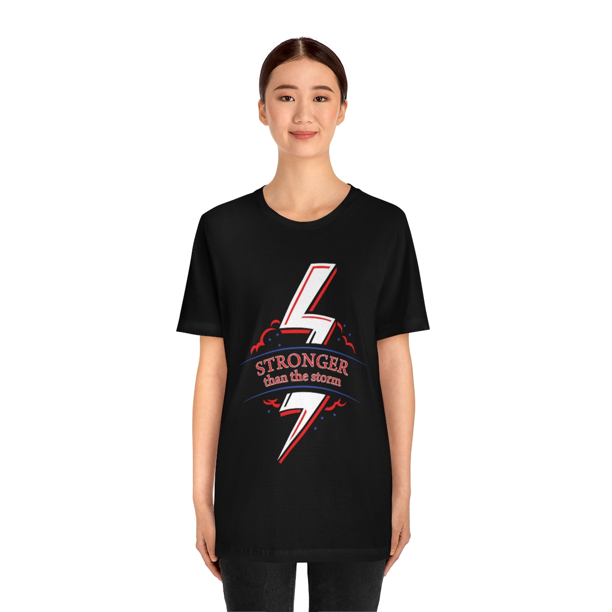 Florida Strong - Stronger Than The Storm Irma Unisex Jersey Short Sleeve T-Shirt Ichaku [Perfect Gifts Selection]