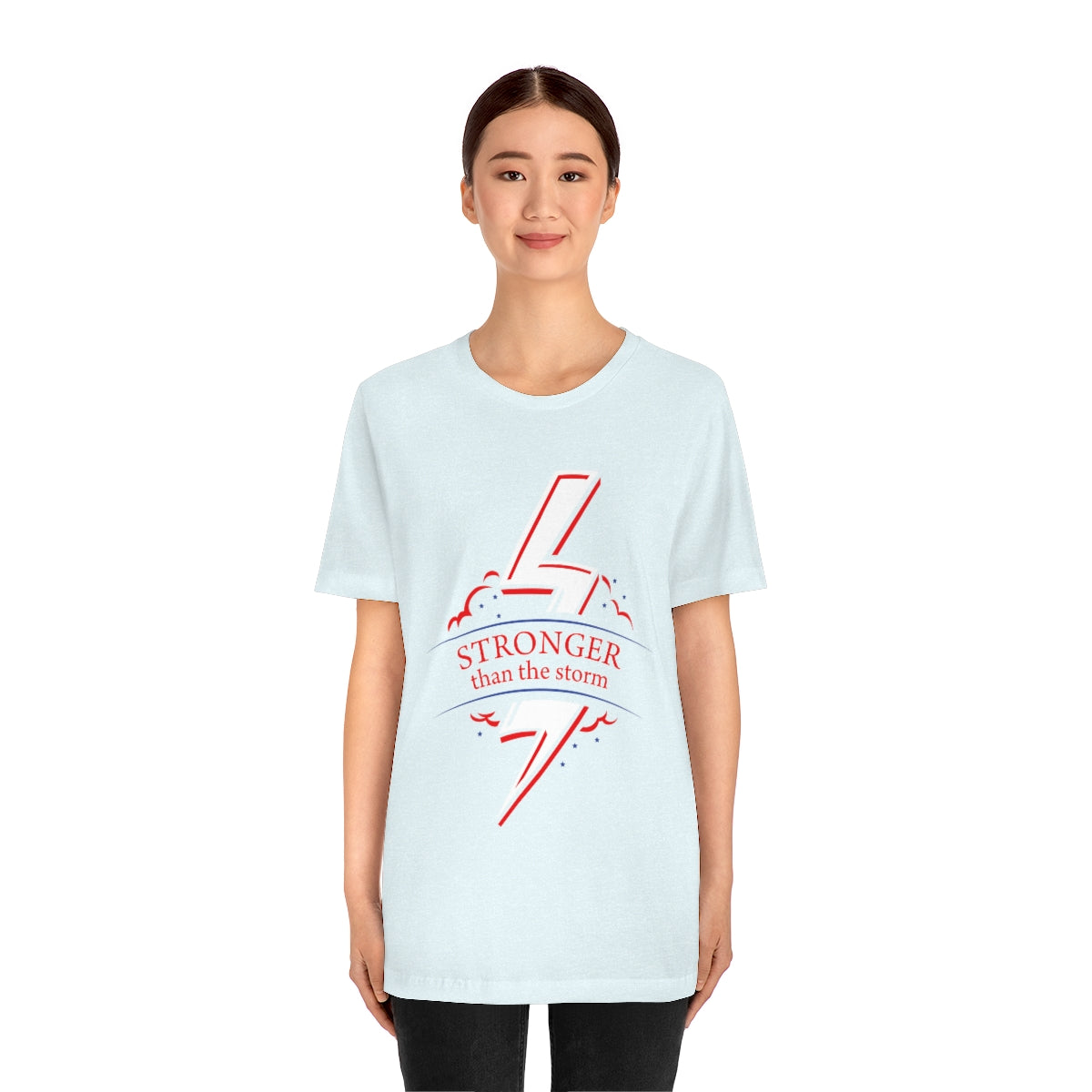 Florida Strong - Stronger Than The Storm Irma Unisex Jersey Short Sleeve T-Shirt Ichaku [Perfect Gifts Selection]