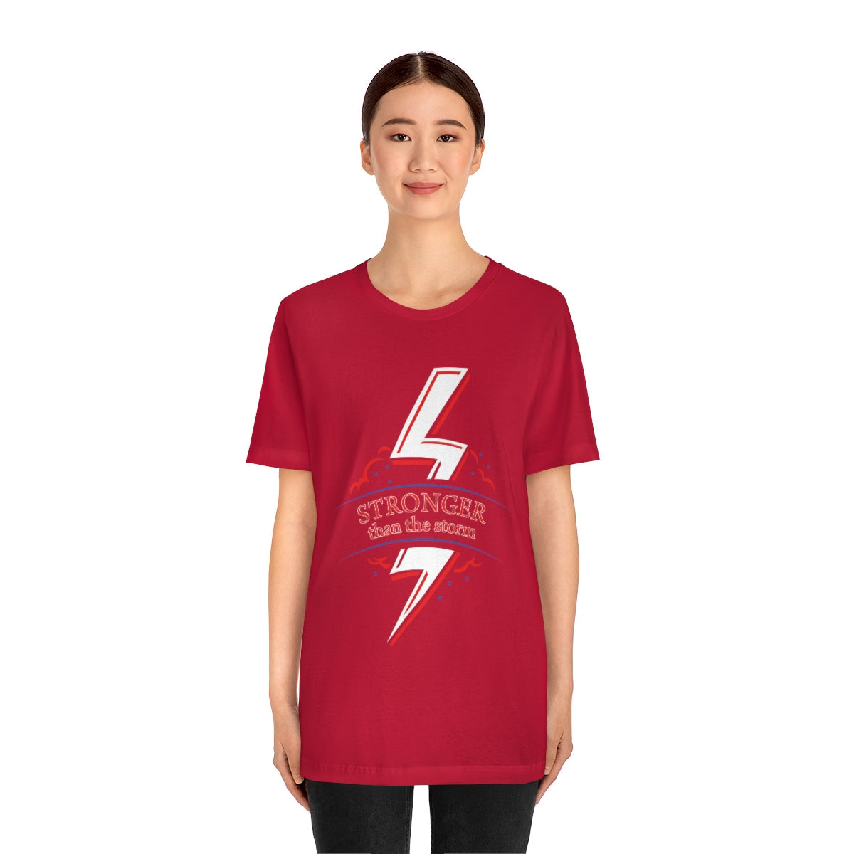 Florida Strong - Stronger Than The Storm Irma Unisex Jersey Short Sleeve T-Shirt Ichaku [Perfect Gifts Selection]