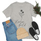 Flower Child Minimalist Art Unisex Jersey Short Sleeve T-Shirt Ichaku [Perfect Gifts Selection]