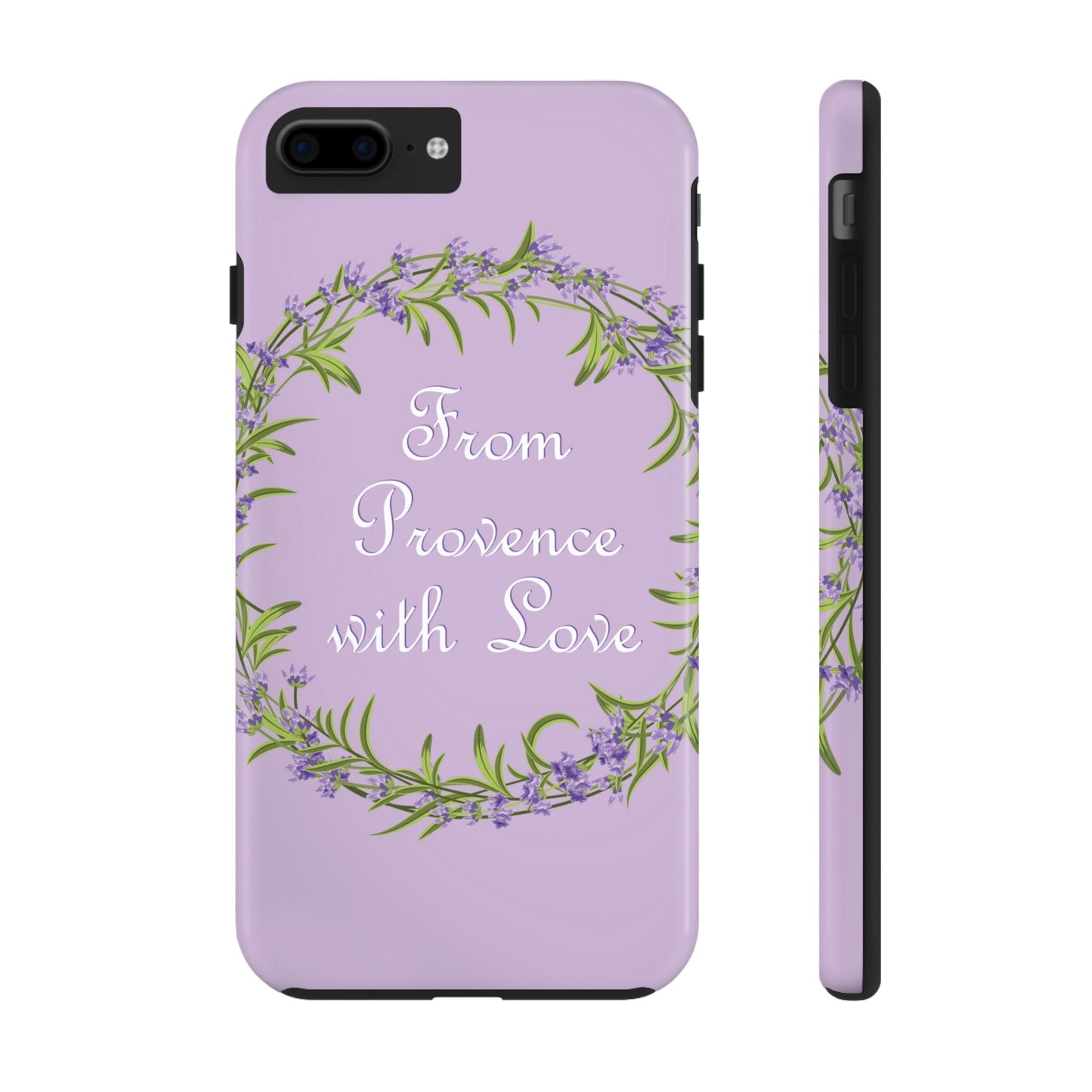 From Provence with love Lavender Frame Tough Phone Cases Case-Mate Ichaku [Perfect Gifts Selection]