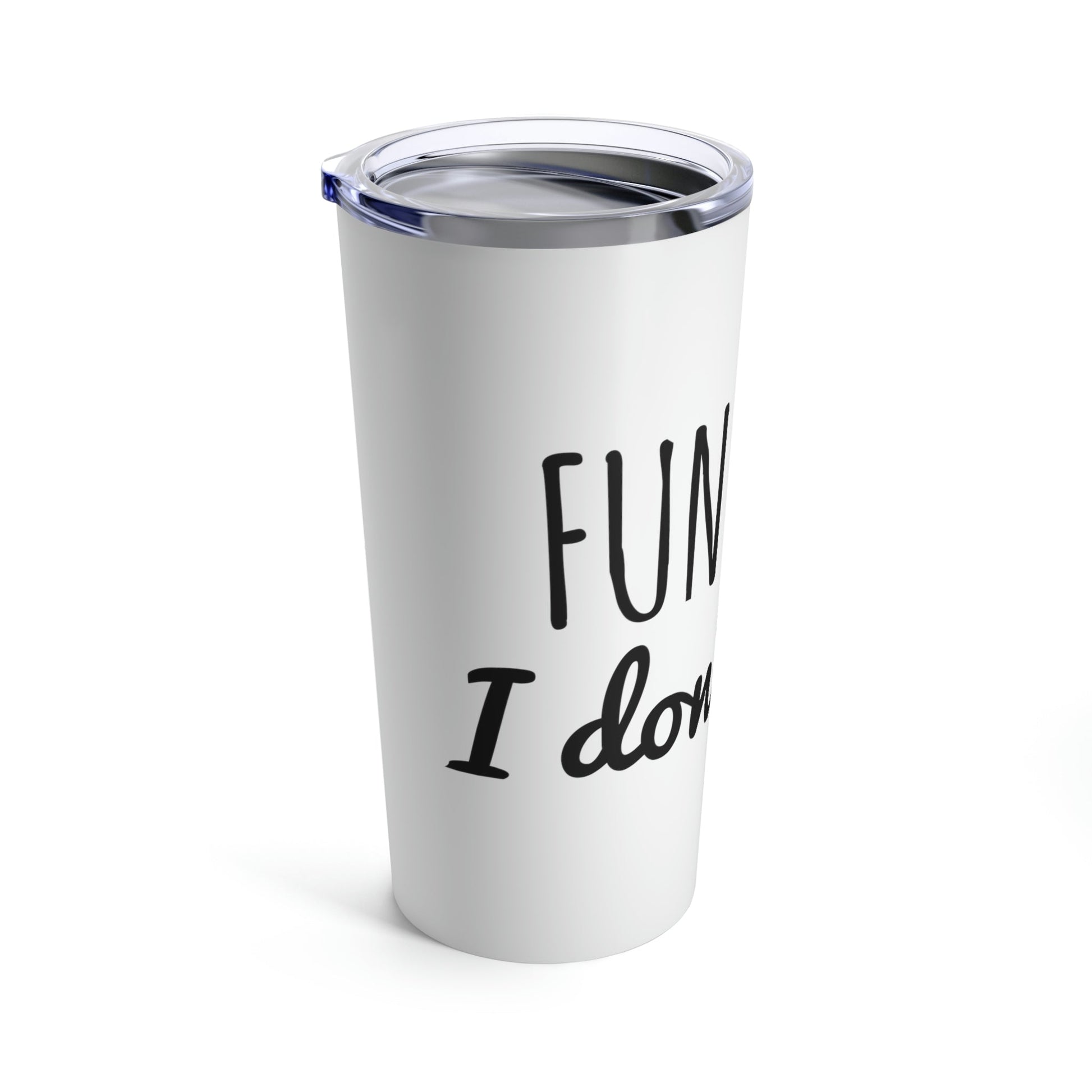 Fun Fact I don`t Care Humor Quotes Stainless Steel Hot or Cold Vacuum Tumbler 20oz Ichaku [Perfect Gifts Selection]