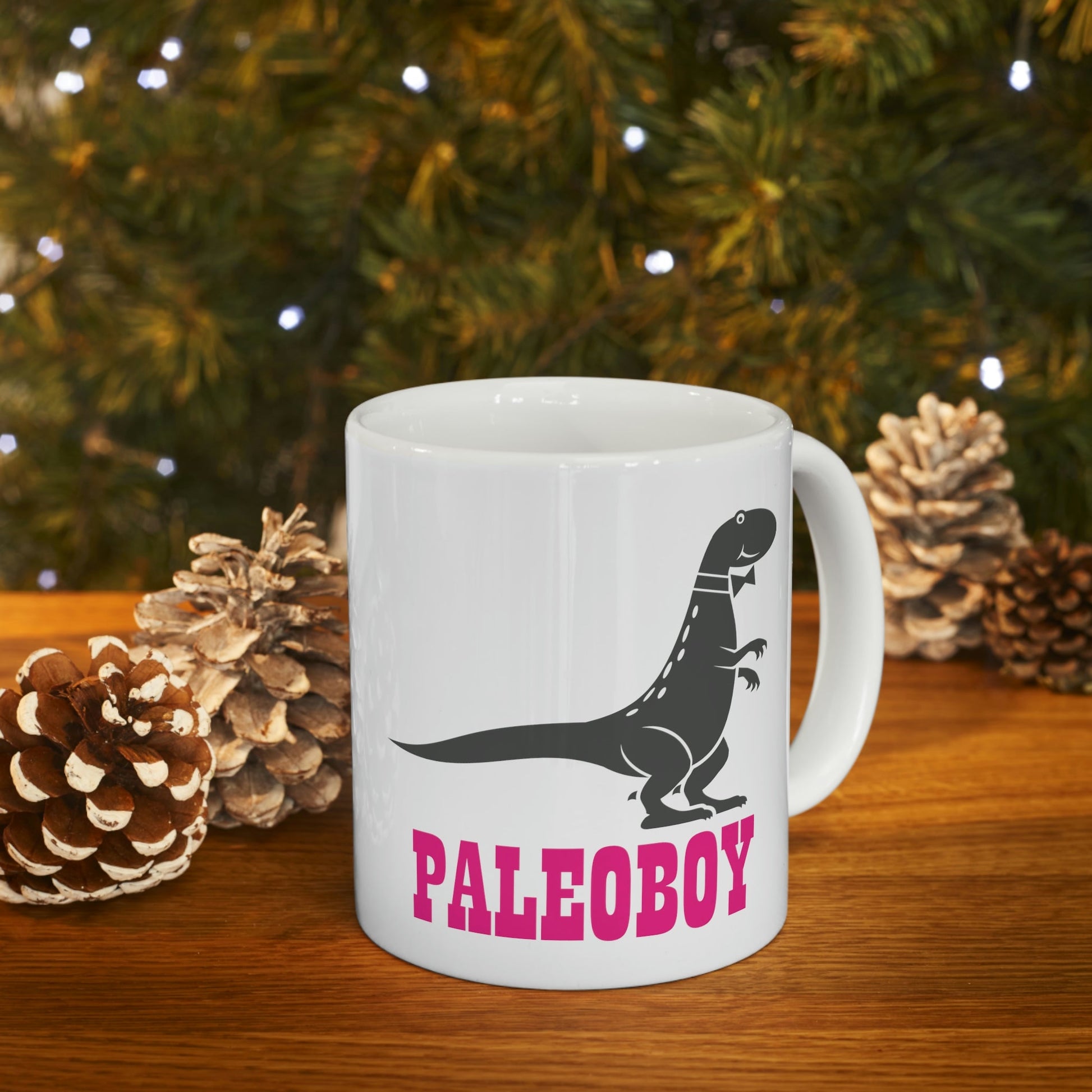 Funny T-Rex Paleontologist Boy Professional Humor Ceramic Mug 11oz Ichaku [Perfect Gifts Selection]