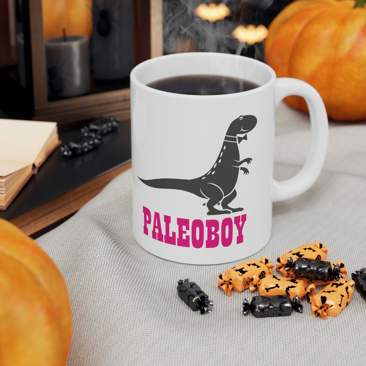 Funny T-Rex Paleontologist Boy Professional Humor Ceramic Mug 11oz Ichaku [Perfect Gifts Selection]