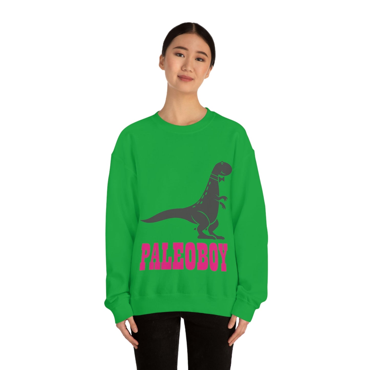 Funny T-Rex Paleontologist Boy Professional Humor Unisex Heavy Blend™ Crewneck Sweatshirt Ichaku [Perfect Gifts Selection]