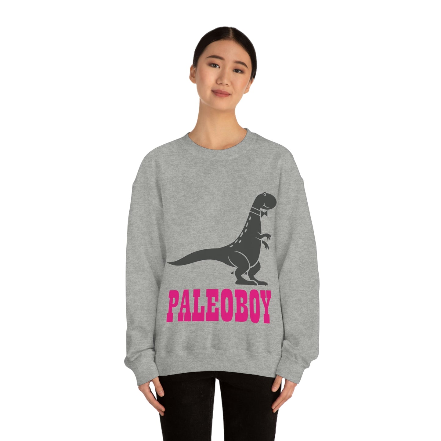 Funny T-Rex Paleontologist Boy Professional Humor Unisex Heavy Blend™ Crewneck Sweatshirt Ichaku [Perfect Gifts Selection]