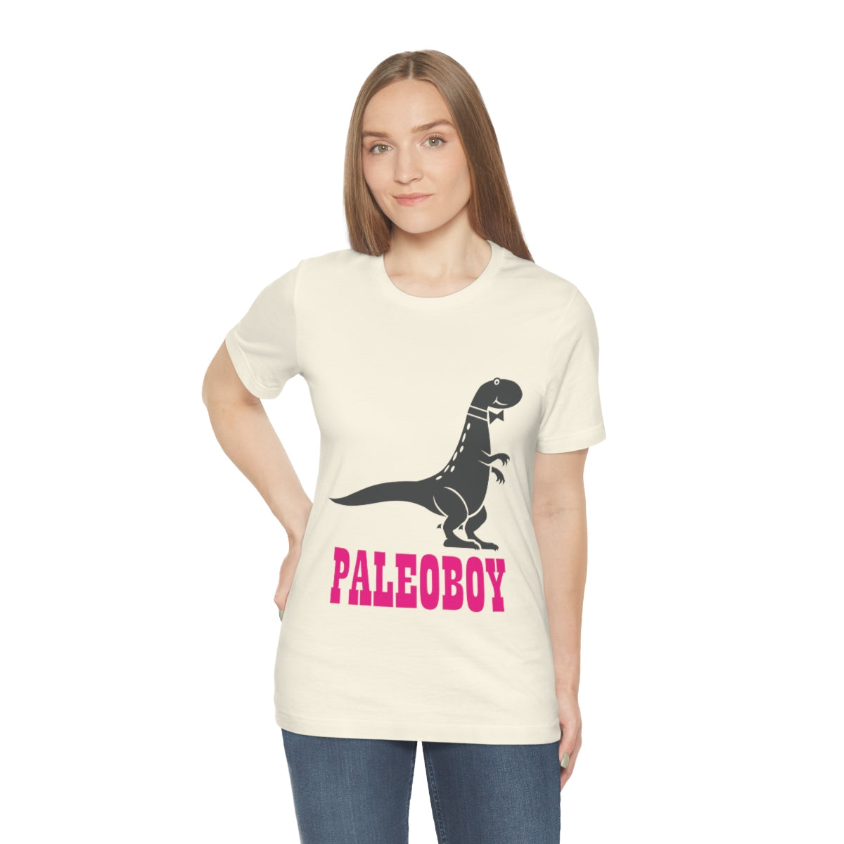 Funny T-Rex Paleontologist Boy Professional Humor Unisex Jersey Short Sleeve T-Shirt Ichaku [Perfect Gifts Selection]