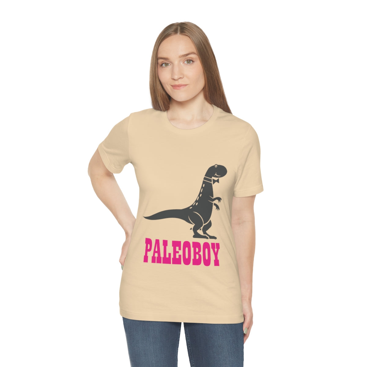 Funny T-Rex Paleontologist Boy Professional Humor Unisex Jersey Short Sleeve T-Shirt Ichaku [Perfect Gifts Selection]