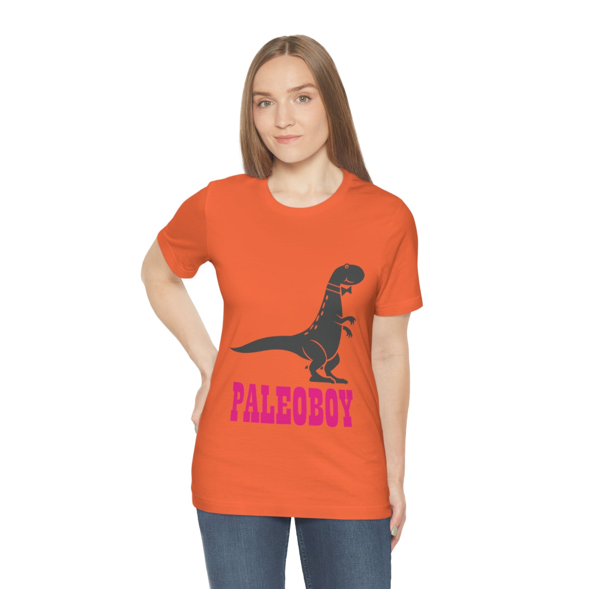 Funny T-Rex Paleontologist Boy Professional Humor Unisex Jersey Short Sleeve T-Shirt Ichaku [Perfect Gifts Selection]