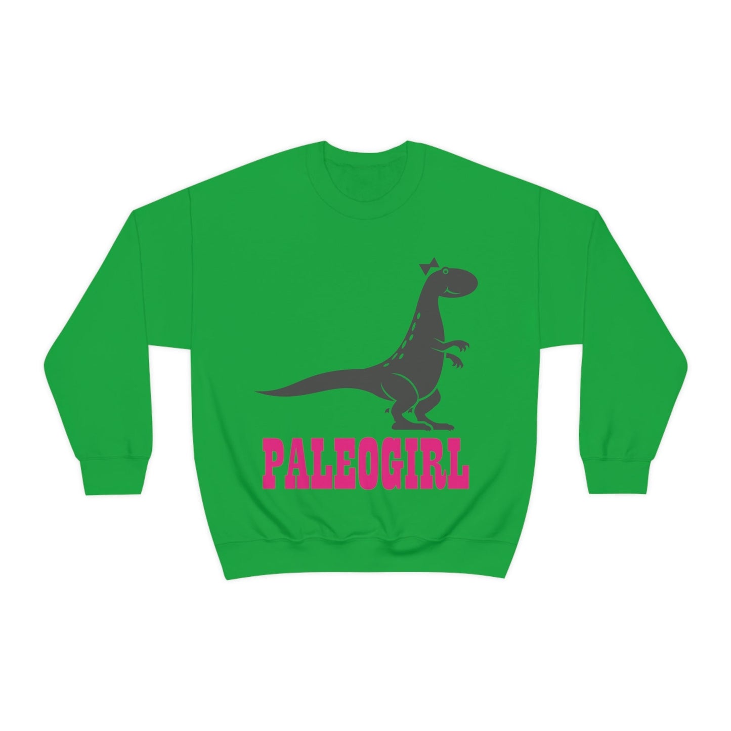 Funny T-Rex Paleontologist Girl, Professional Humor Unisex Heavy Blend™ Crewneck Sweatshirt Ichaku [Perfect Gifts Selection]