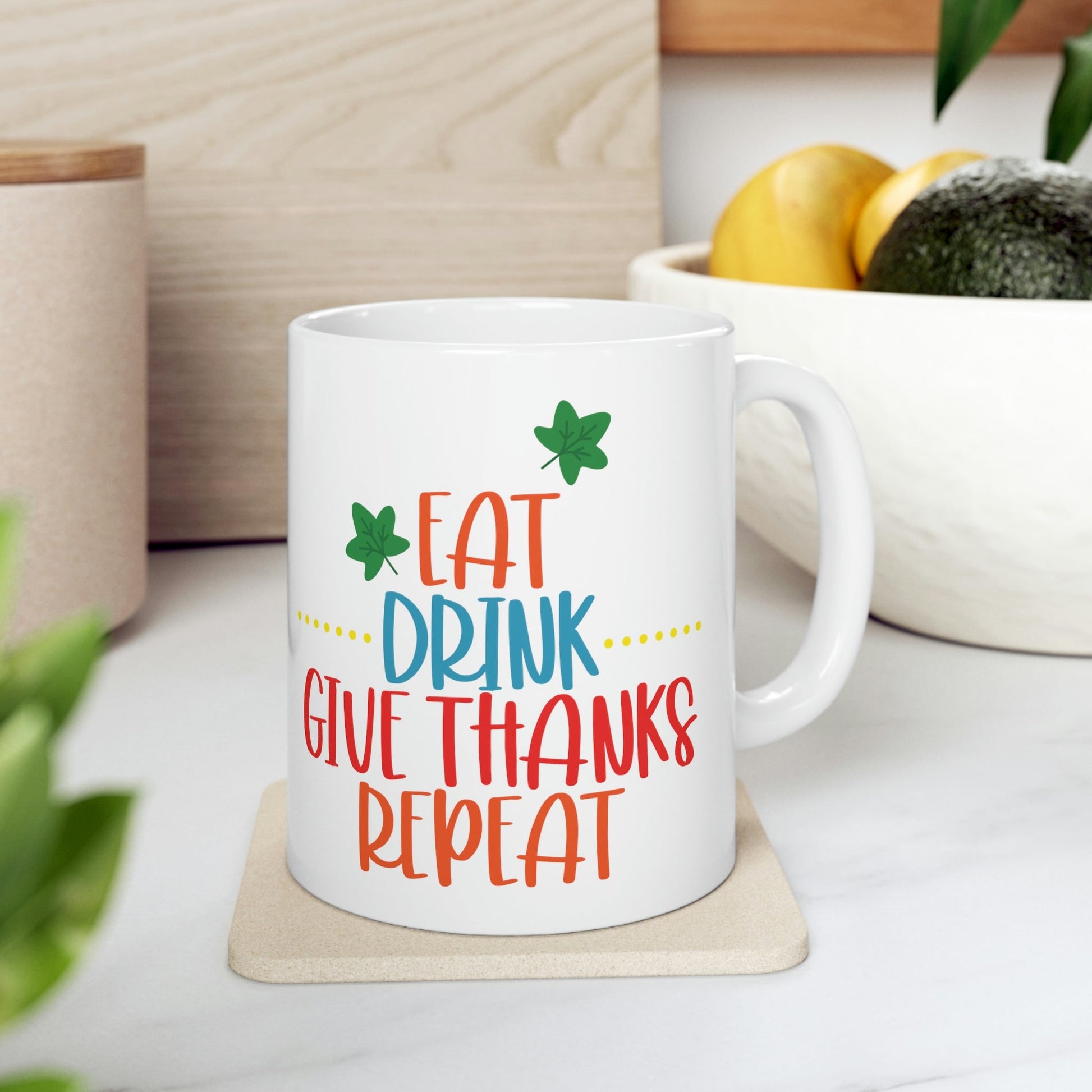 Funny Thanksgiving Day Quotes Sarcastic Sayings Ceramic Mug 11oz Ichaku [Perfect Gifts Selection]