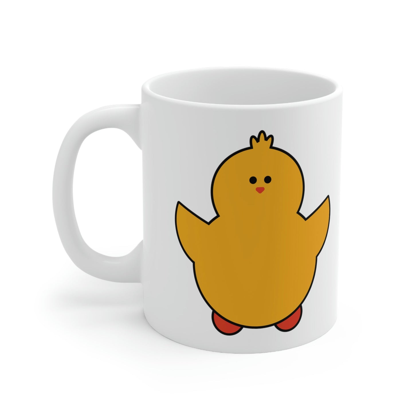 Funny Yellow Canary Wild Bird Lovers Ceramic Mug 11oz Ichaku [Perfect Gifts Selection]