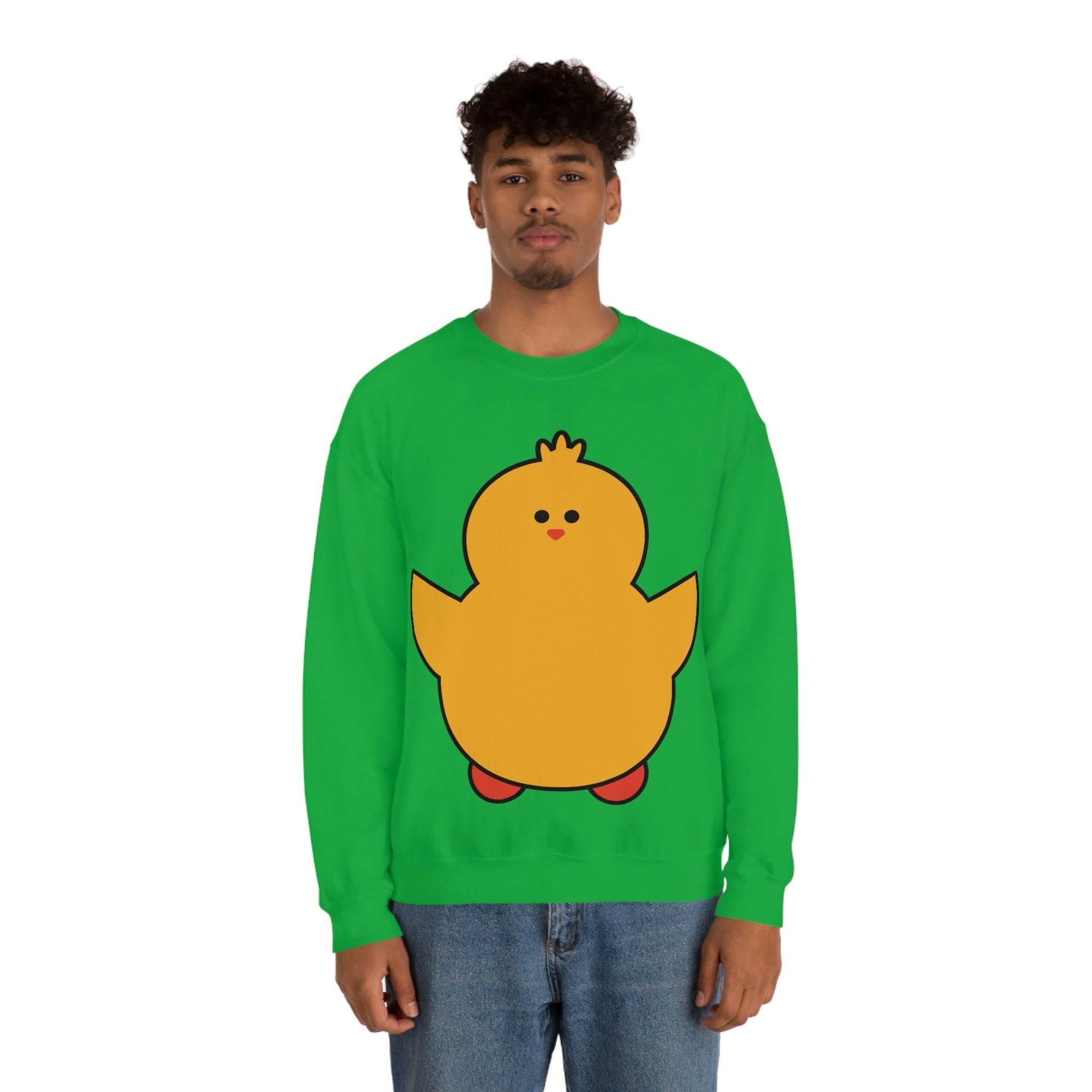 Funny Yellow Canary Wild Bird Lovers Unisex Heavy Blend™ Crewneck Sweatshirt Ichaku [Perfect Gifts Selection]
