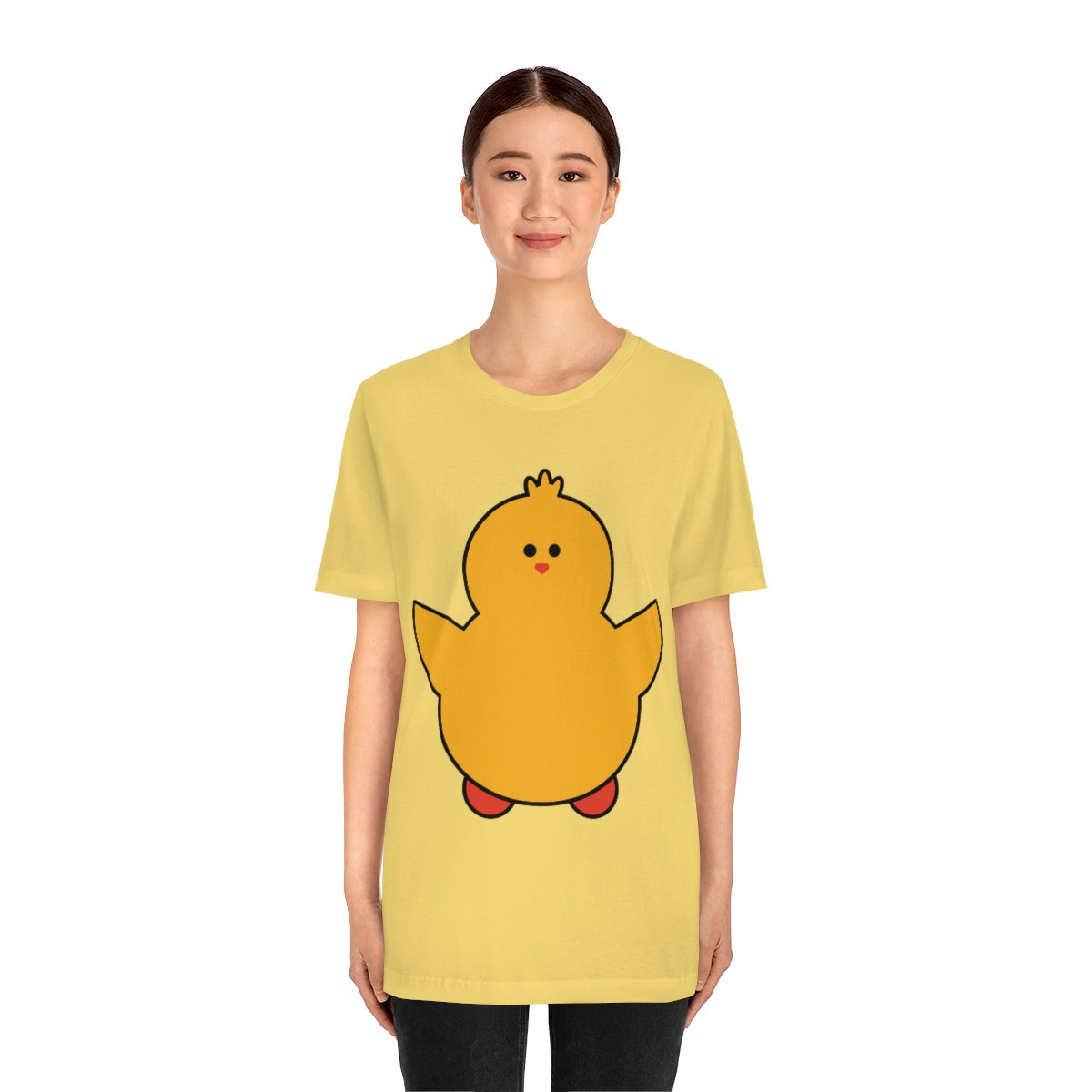 Funny Yellow Canary Wild Bird Lovers Unisex Jersey Short Sleeve T-Shirt Ichaku [Perfect Gifts Selection]