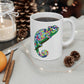 Gecko Iguana Chameleon Lizard Reptile Mozaic Ceramic Mug 11oz Ichaku [Perfect Gifts Selection]