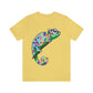 Gecko Iguana Chameleon Lizard Reptile Mozaic Unisex Jersey Short Sleeve T-Shirt Ichaku [Perfect Gifts Selection]