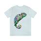 Gecko Iguana Chameleon Lizard Reptile Mozaic Unisex Jersey Short Sleeve T-Shirt Ichaku [Perfect Gifts Selection]