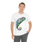 Gecko Iguana Chameleon Lizard Reptile Mozaic Unisex Jersey Short Sleeve T-Shirt Ichaku [Perfect Gifts Selection]