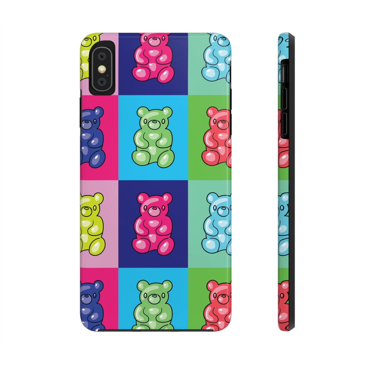 Gummy Cartoon Bear Pop Art Tough Phone Cases Case-Mate Ichaku [Perfect Gifts Selection]