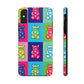 Gummy Cartoon Bear Pop Art Tough Phone Cases Case-Mate Ichaku [Perfect Gifts Selection]