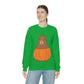 Halloween Capybara Cute October Pumpkin Art Unisex Heavy Blend™ Crewneck Sweatshirt Ichaku [Perfect Gifts Selection]