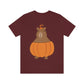 Halloween Capybara Cute October Pumpkin Art Unisex Jersey Short Sleeve T-Shirt Ichaku [Perfect Gifts Selection]