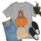 Halloween Capybara Cute October Pumpkin Art Unisex Jersey Short Sleeve T-Shirt Ichaku [Perfect Gifts Selection]