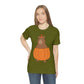 Halloween Capybara Cute October Pumpkin Art Unisex Jersey Short Sleeve T-Shirt Ichaku [Perfect Gifts Selection]