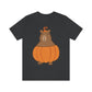 Halloween Capybara Cute October Pumpkin Art Unisex Jersey Short Sleeve T-Shirt Ichaku [Perfect Gifts Selection]