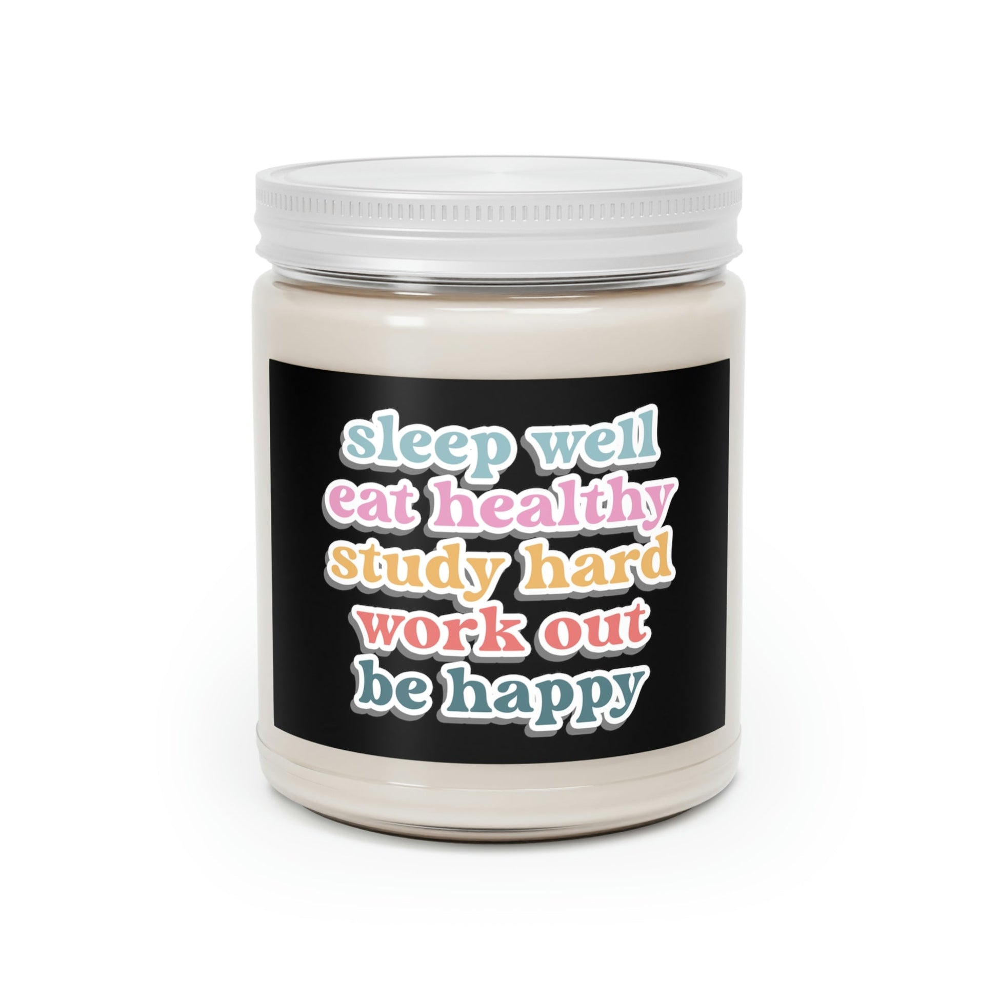 Happiness Work Life Balance Wellness Scented Candle, Up to 60h, Soy Wax, 9oz Ichaku [Perfect Gifts Selection]