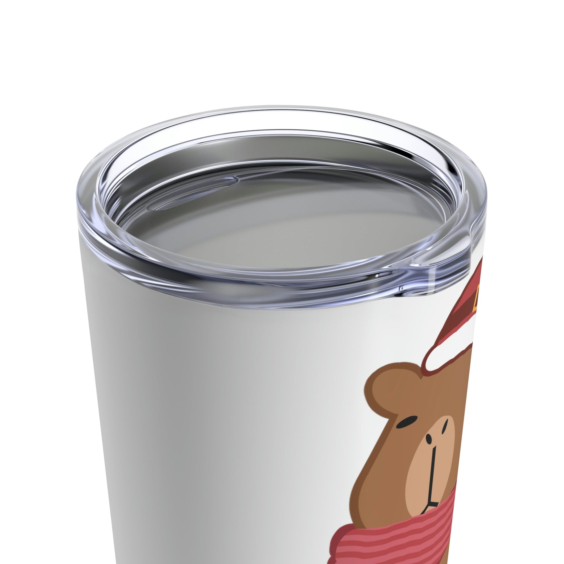 Happy Christmas Merry Xmas Capybara New Year Stainless Steel Hot or Cold Vacuum Tumbler 20oz Ichaku [Perfect Gifts Selection]
