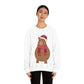 Happy Christmas Merry Xmas Capybara New Year Unisex Heavy Blend™ Crewneck Sweatshirt Ichaku [Perfect Gifts Selection]