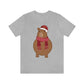 Happy Christmas Merry Xmas Capybara New Year Unisex Jersey Short Sleeve T-Shirt Ichaku [Perfect Gifts Selection]