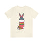 Happy New Year Bunny Christmas Gift Unisex Jersey Short Sleeve T-Shirt Ichaku [Perfect Gifts Selection]