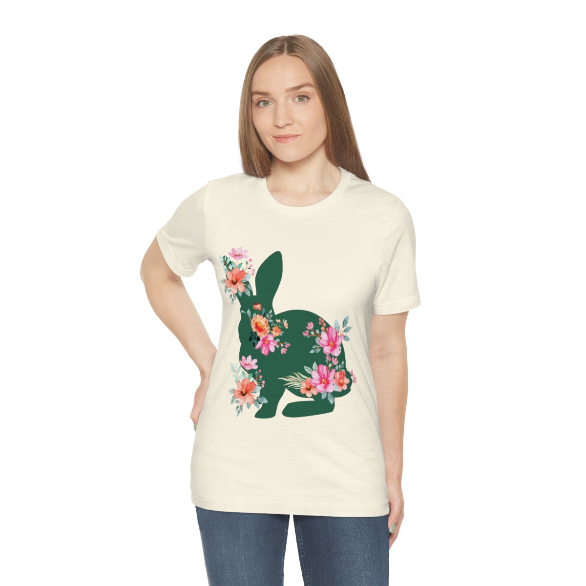 Happy New Year Of The Rabbit Unisex Jersey Short Sleeve T-Shirt Ichaku [Perfect Gifts Selection]