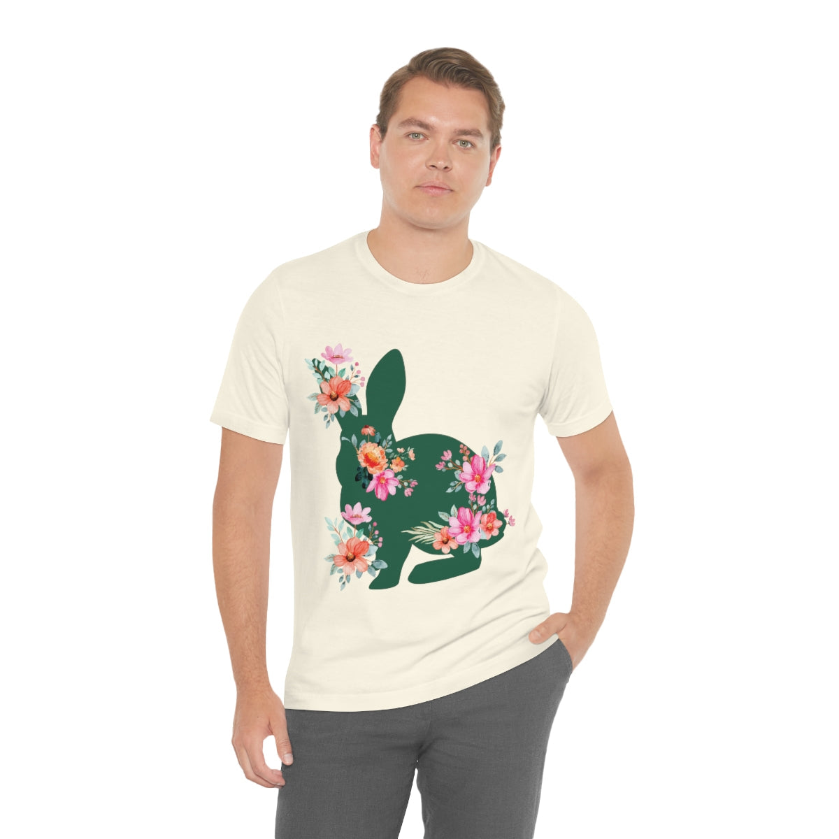 Happy New Year Of The Rabbit Unisex Jersey Short Sleeve T-Shirt Ichaku [Perfect Gifts Selection]