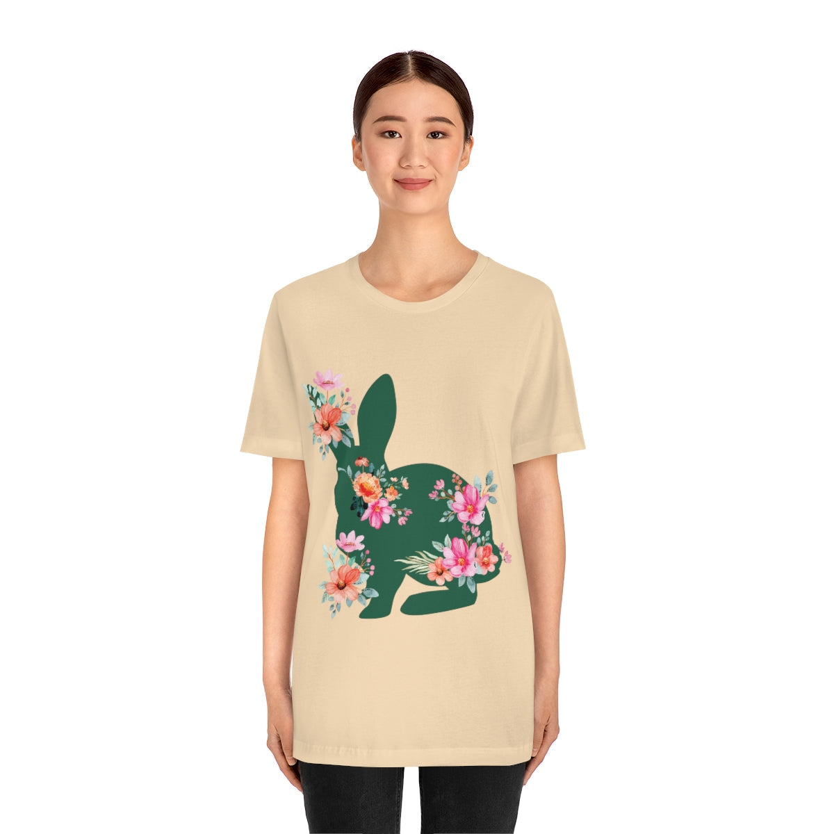 Happy New Year Of The Rabbit Unisex Jersey Short Sleeve T-Shirt Ichaku [Perfect Gifts Selection]