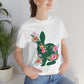 Happy New Year Of The Rabbit Unisex Jersey Short Sleeve T-Shirt Ichaku [Perfect Gifts Selection]