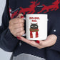 Ho Ho Ho Merry Christmas Cat Lovers Funny Slogan Ceramic Mug 11oz Ichaku [Perfect Gifts Selection]