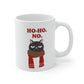 Ho Ho Ho Merry Christmas Cat Lovers Funny Slogan Ceramic Mug 11oz Ichaku [Perfect Gifts Selection]