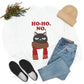 Ho Ho Ho Merry Christmas Cat Lovers Funny Slogan Unisex Heavy Blend™ Crewneck Sweatshirt Ichaku [Perfect Gifts Selection]