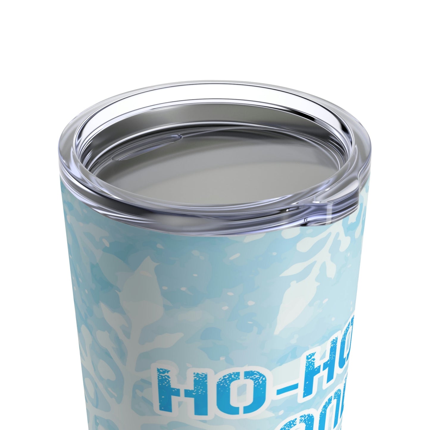 Ho Ho Ho Time And All That Jazz Snowflake Motivation Slogan Stainless Steel Hot or Cold Vacuum Tumbler 20oz Ichaku [Perfect Gifts Selection]