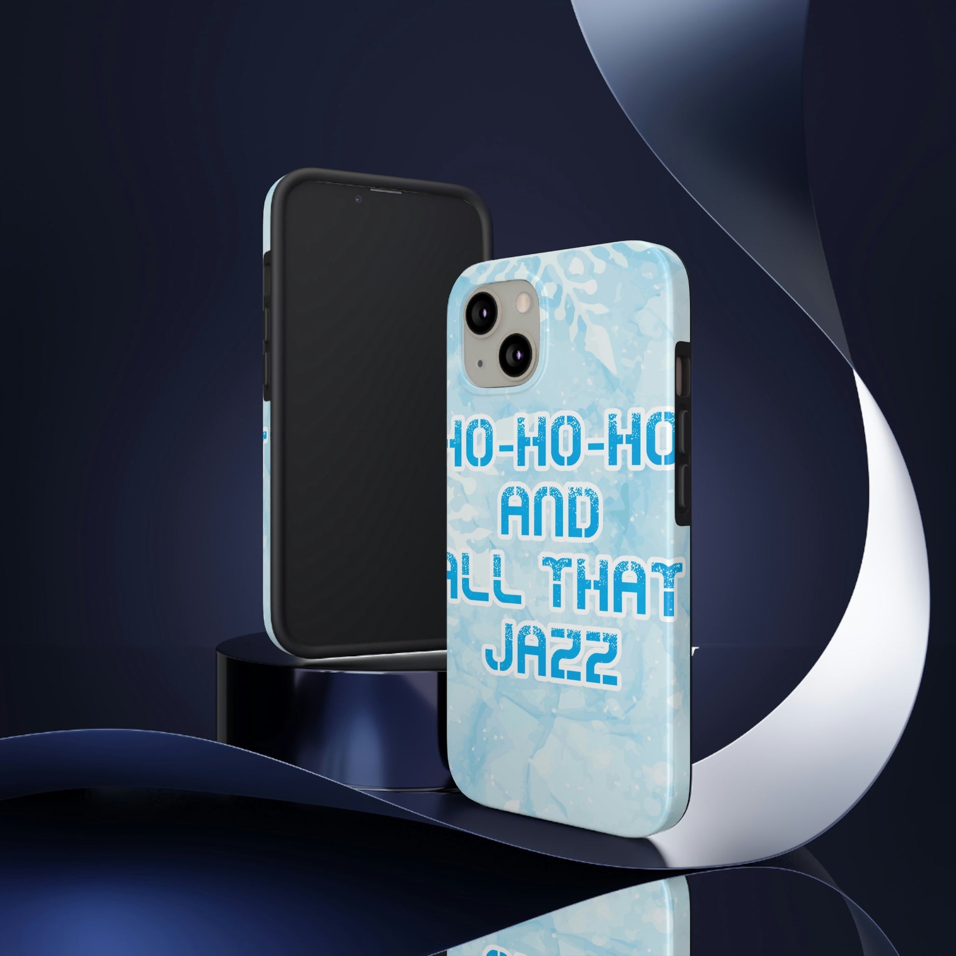 Ho Ho Ho Time And All That Jazz Snowflake Motivation Slogan Tough Phone Cases Case-Mate Ichaku [Perfect Gifts Selection]