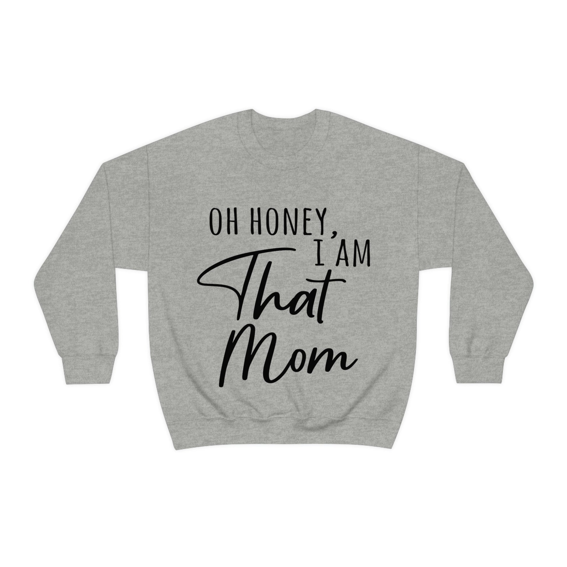 Honey I am That Mom International Mothers Day Unisex Heavy Blend™ Crewneck Sweatshirt Ichaku [Perfect Gifts Selection]