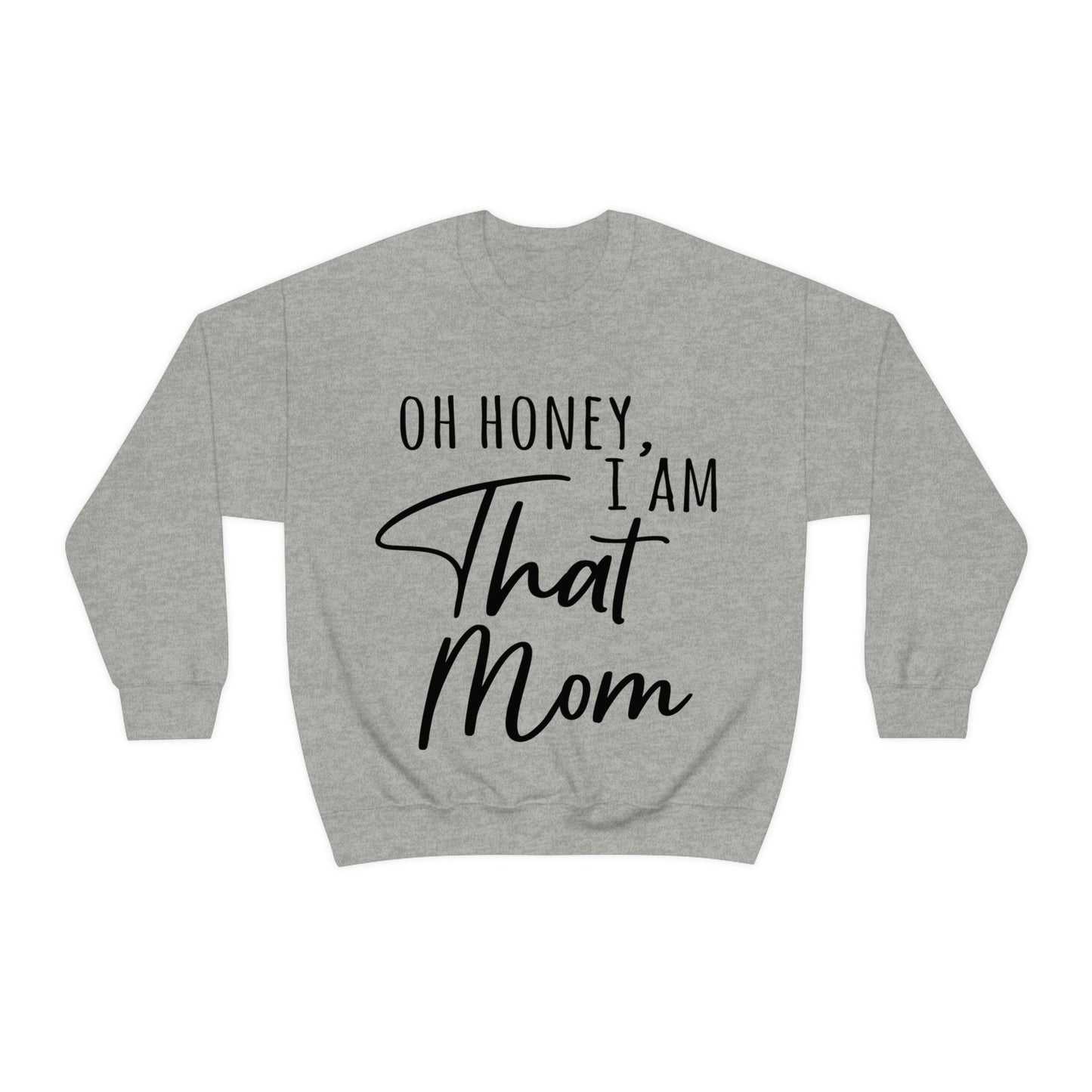 Honey I am That Mom International Mothers Unisex Heavy Blend™ Crewneck Sweatshirt Ichaku [Perfect Gifts Selection]