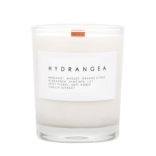Hydrangea (Yankee Candle Type) - 7oz Glass Candle *Limited Release* Ichaku [Perfect Gifts Selection]