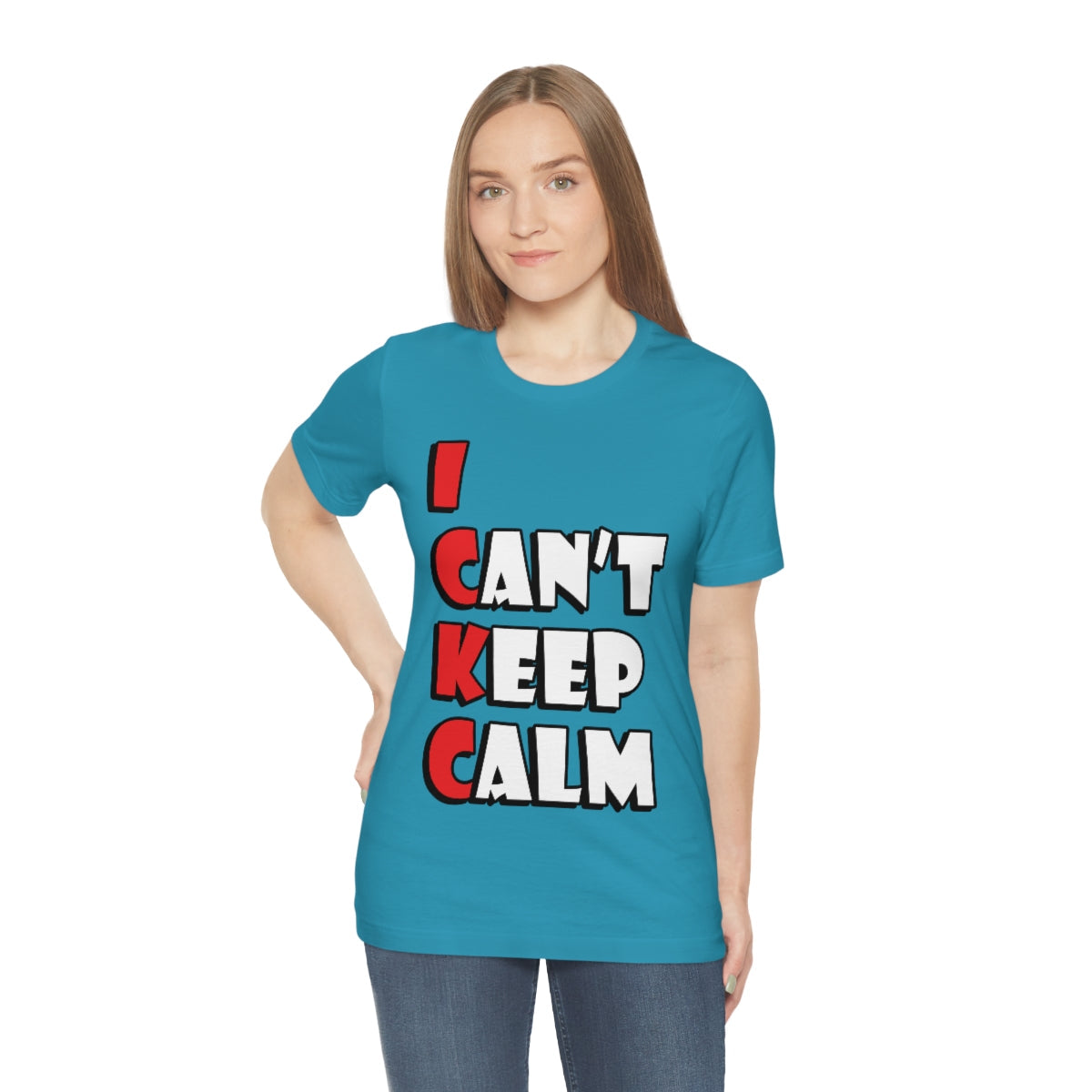 I Can`t Keep Calm Funny Anti Stress Humor Quotes Unisex Jersey Short Sleeve T-Shirt Ichaku [Perfect Gifts Selection]