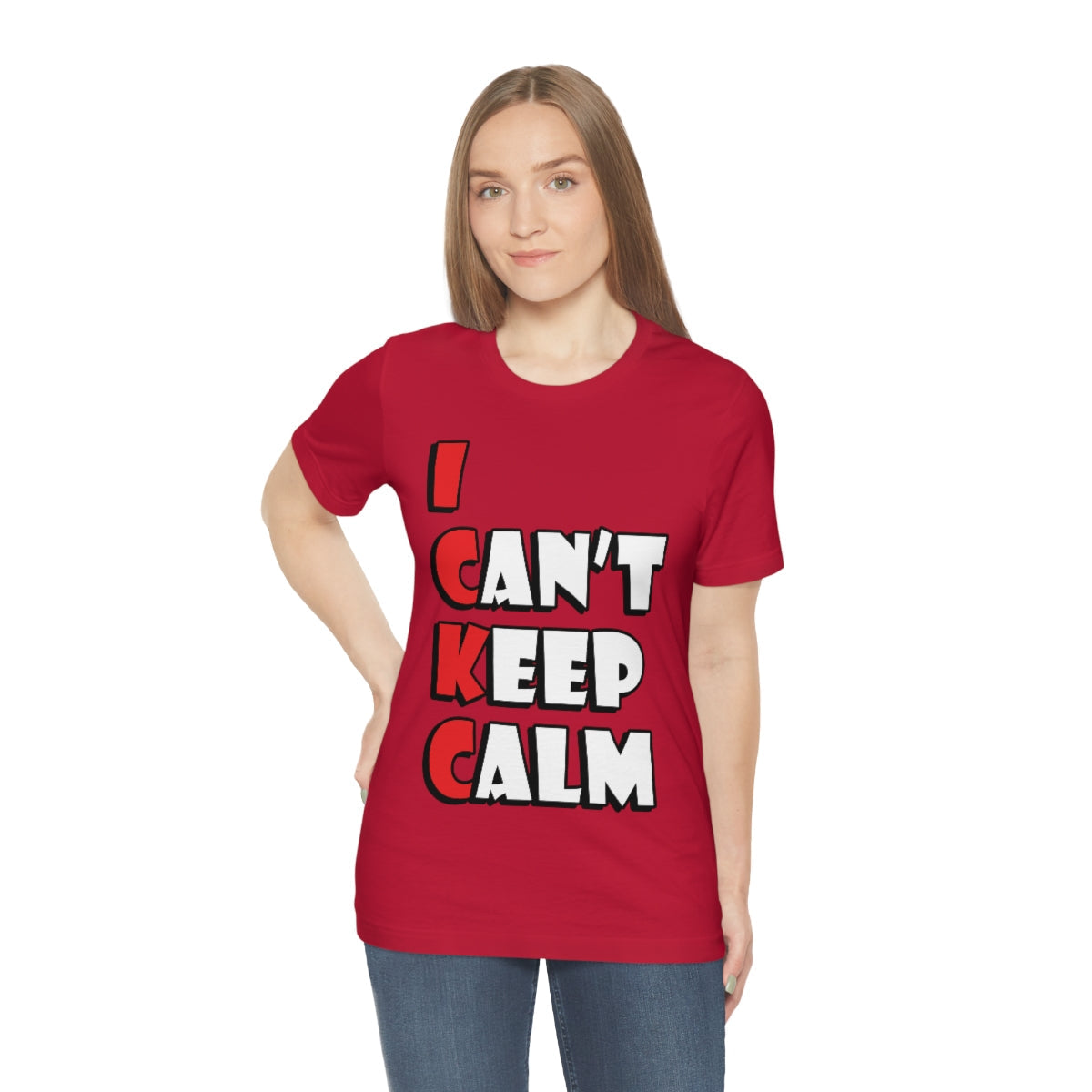 I Can`t Keep Calm Funny Anti Stress Humor Quotes Unisex Jersey Short Sleeve T-Shirt Ichaku [Perfect Gifts Selection]