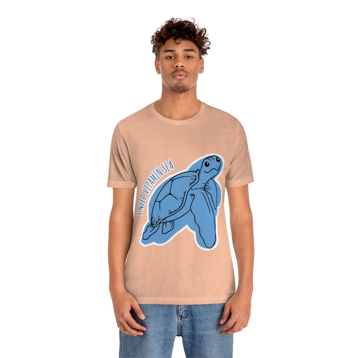 I Need Vitamin Sea Turtles Save The Earth Unisex Jersey Short Sleeve T-Shirt Ichaku [Perfect Gifts Selection]