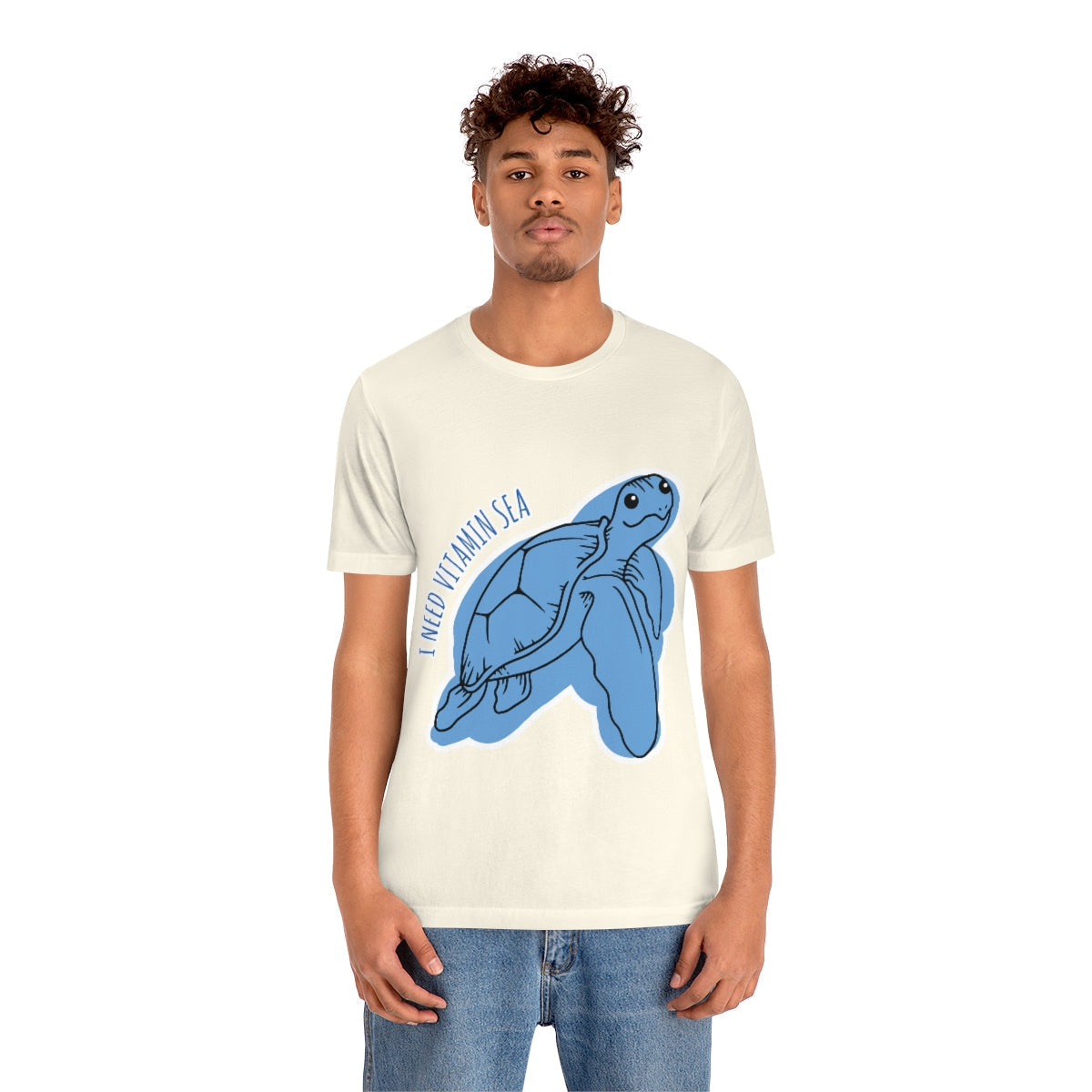 I Need Vitamin Sea Turtles Save The Earth Unisex Jersey Short Sleeve T-Shirt Ichaku [Perfect Gifts Selection]